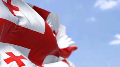 Georgian (Georgia) flag